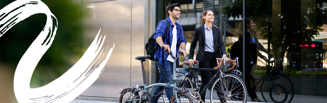 Inclusive riders using different bikes through the Cyclescheme cycle to work scheme